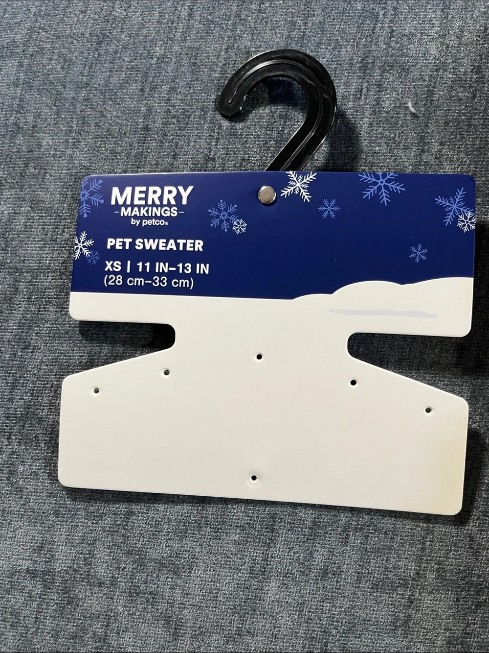 Petco White XS Size Dog Sweater